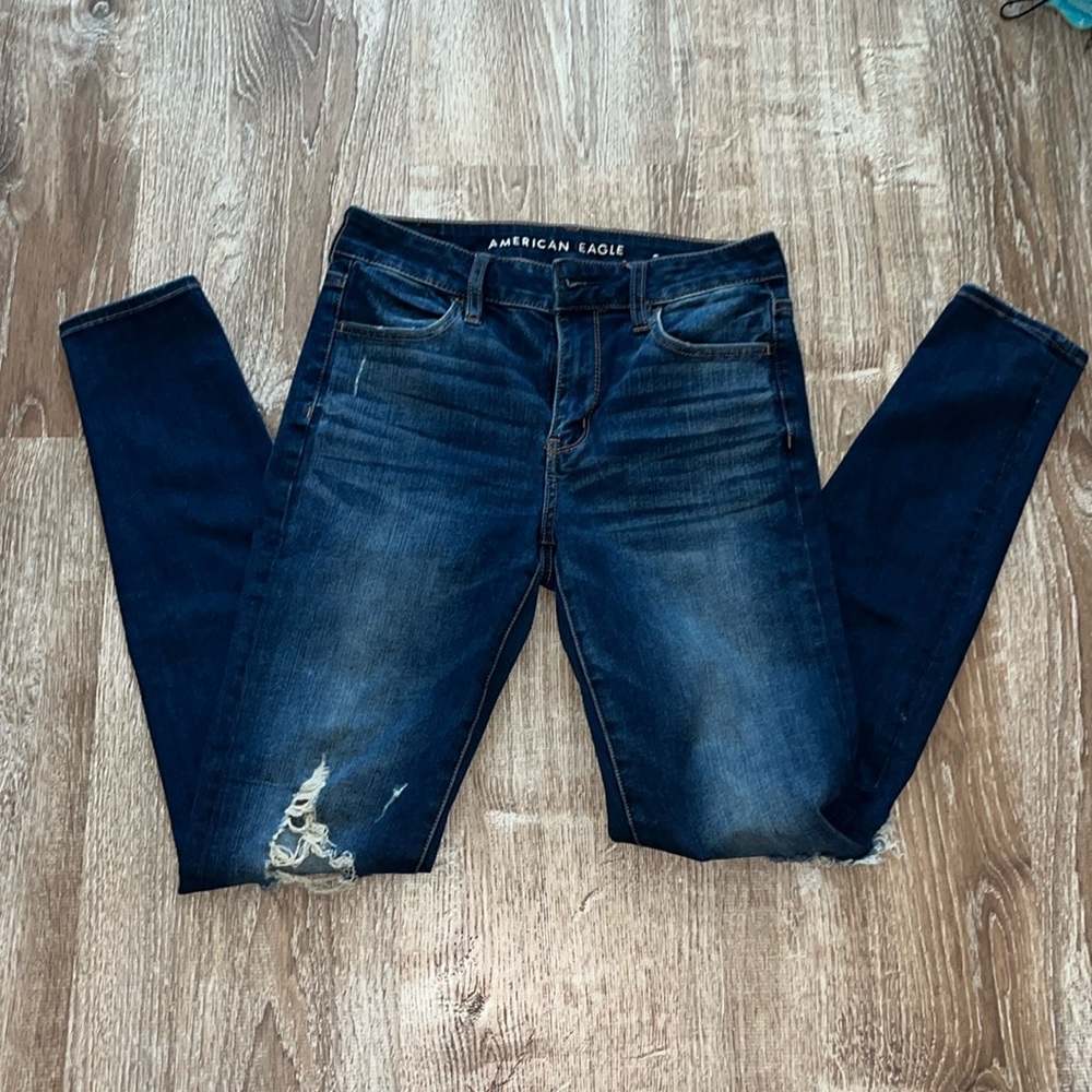 American eagle next level stretch skinny jeans